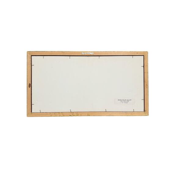 Vintage 1990s Debbie Kingston Proverbs 24:3,4 Framed Art Print - Picture 2 of 2